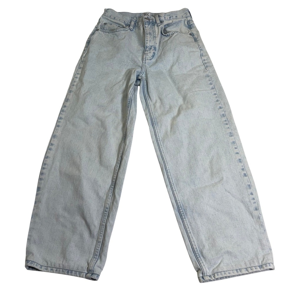 BDG High Rise Baggy Jeans 27 Light Wash Wide Leg Cotton Denim Grunge Y2K Skate